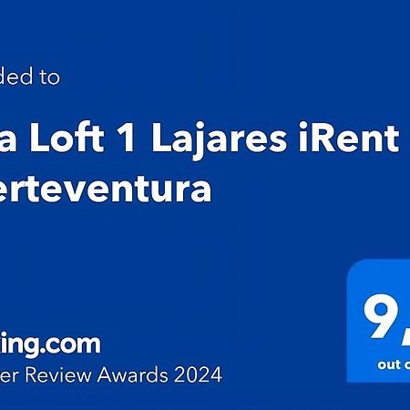 Lola Loft 1 Lajares Irent Fuerteventura Apartment La Oliva Bagian luar foto